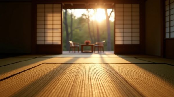Pourquoi le tatami change l'acoustique d'une pièce
